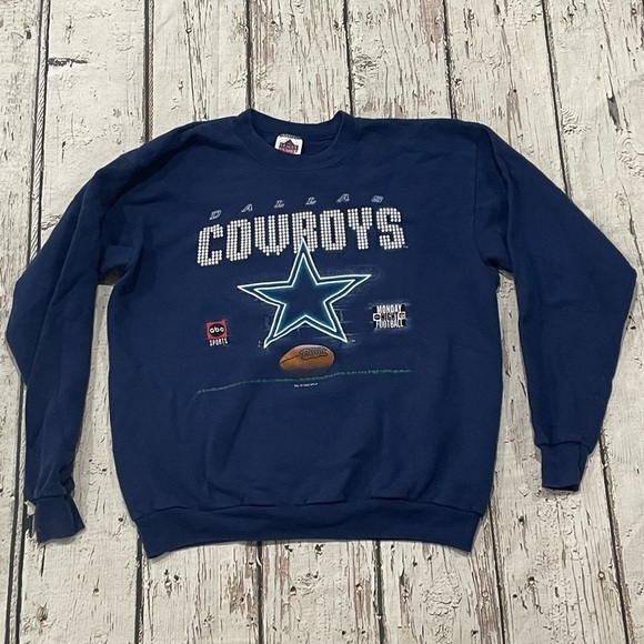 Vintage Dallas Cowboys NFL Football 1990s Sports Crewneck Sweatshirt - Picture 1 of 7